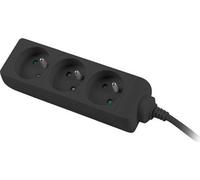 Lanberg PS0-03E-0150-BK LANBERG Prises multiples 1.5M 3X 230V PL CÂBLE AUTOMATIQUE SC
