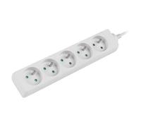 Lanberg Rallonge pour lanterne 1,5 m 5×230 V Blanc Câble en cuivre massif