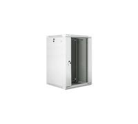 Lanberg Rack armoire montable sur mur gris, RAL 7035 18U 19