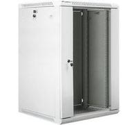 Lanberg Rack armoire montable sur mur gris, RAL 7035 18U 19 G