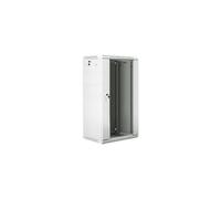 Lanberg Rack armoire montable sur mur gris, RAL 7035 22U 19