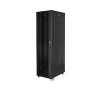 Lanberg rack de communication 19" autonome 47U, 800x1000 à monter soi-même, couleur noire
