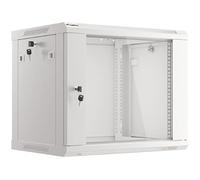 Lanberg Rack Wandschrank 48,30cm (19") 9u/600x450 Glast?r Grau (wf01-6409-10s)