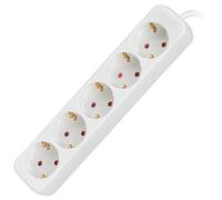 LANBERG Règles de Marque modèle 3M SCHUKO Blanca 5 Douilles Bande
