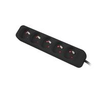 LANBERG REGLETA 5 ENCHUFES FRANCESES NEGRO