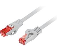 Lanberg S/FTP cat.6 patchcord 3m LSZH CU fluke passed grey