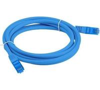Lanberg S/FTP patchcord cat.6A 1m LSZH CCA fluke passed blue