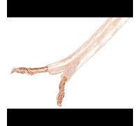 Lanberg SC-2X25-10CC-0250-TR : Câble Audio 25m CCA, Transparent, Diamètre 2.5mm, Poids 841g, Plug & Play - Référence Fabricant : SC-2X25-10CC-0250-TR