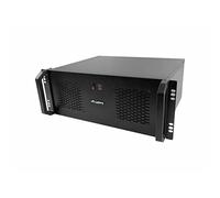 Lanberg Boîtier serveur SC01-3504-10B 19" 4U ATX 3 baies 2 ventilateurs 2x USB 2.0 Noir