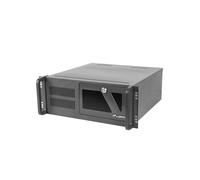 Lanberg Chasis Rack 4U SC01-4504-10B 3 Ventiladores 7 Bahías 19" Negro Acero