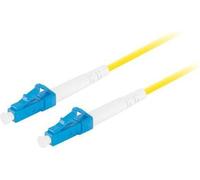 Lanberg SM LC/UPC-LC/UPC SIMPLEX fibre optique patchcord 3.0mm LSZH G657A1 5m jaune