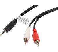 Lanberg stéréo minijack - 2x Chinch M/M audio cable 1.5m