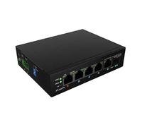 Lanberg Switch ILFE-4P-1GE-1S-90 Light Industrial PoE 1xBT 3xAT