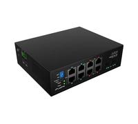 LANBERG SWITCH LIGHT IND POE 4XBT 4XAT 2XSFP DIN