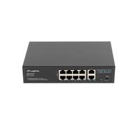 Lanberg Switch PoE+ Rack 10"/19" RSFE-8P-2GE-120