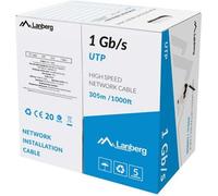Lanberg Utp Cable 1Gb/S 305M Wire Approx. Black