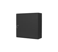 Lanberg WAF1-5203-06-00B Rack Mural 6U 19" Noir Charge 60kg IP20 Profondeur 200mm avec Porte Métal Verrouillable et Rails de Rack
