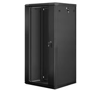 LANBERG Wall-Mounted Rack 19" DEMOUNTED Flat Pack 27U / 600 x 600 mm Black