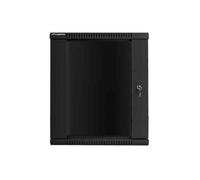 Lanberg WF01-6415-10B Wall-Mounted Rack 19 demounted Flat Pack 15U/600x450mm juodas