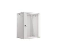 Lanberg WF01-6415-10S Rack Mural 15U Gris, Charge Max 60kg, IP20, 48.3cm (19"), Profondeur 450mm, avec 2 Ventilateurs. Dimensions 774x450mm, 24kg