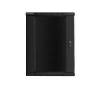 Lanberg WF01-6418-10B Armoire Rack 18U Murale 600x450x907 mm Autoassemblage Noir IP20