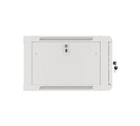 Lanberg support mural 19 flat pack 6u 600x600mm gris démonté wf01-6606-10s