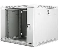 Lanberg WF01-6609-10S étagère 9U Rack monté sur Le Mur Gris