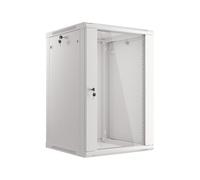 Lanberg WF01-6618-10S étagère 18U Rack monté sur Le Mur Gris