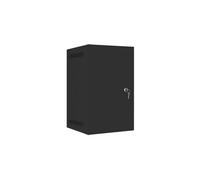 Lanberg WF10-2309-00B Étagère Rack Murale 9U, Charge 20kg, IP20, Métal Noir, 280x310x469mm, Conforme ANSI/EIA RS-310-D, DIN 41491/PART 1, IEC297-2