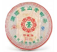 Lancang Ancient Tea 2010 High Mountain Old Tree Raw Pu-erh Tea Cake 357 g