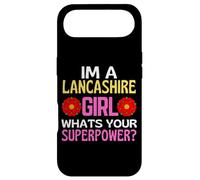 Lancashire Girl Quelle est ta Superpuissance Lancashire Day Rose Coque pour iPhone Air