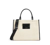 Lancaster Actual Osier Mini Sac à main beige,noir, raphia, femme