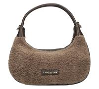 Lancaster - Aura Fleece Mini Hobo - Femme - Sacs - Brun - Taille: ONE Size