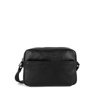 LANCASTER Besace en cuir ref 58871 Noir 22 * 15 * 6 -
