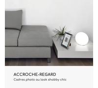 Lancaster Cadre photo rectangulaire set de 3 photos 17x12 cm passe-partout bois