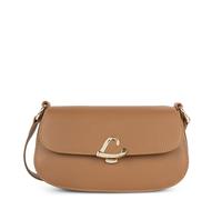 LANCASTER | City Philos - Sac Trotteur Refente de Cuir de Vachette Lisse Noisette