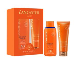 Lancaster Coffret Sun Beauty Body Milk IP50 150ml + Golden Tan Maximizer Lait Après-Soleil 125ml