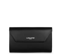 Lancaster Paris Portefeuille Compagnon Smooth 137-04 dos à dos Noir