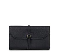 LANCASTER Compagnon en cuir ref_lan42559 Bleu 19 * 12 * 2