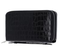 Lancaster Croco Homme, Accessoire de Voyage - Portefeuille Homme, Noir,