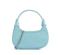 Lancaster Donna Aura Sac porté épaule bleu, cuir de vache souple, femme