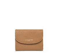 Portefeuille dos à dos A rabat avec pression Dune Lancaster 129-26 Camel