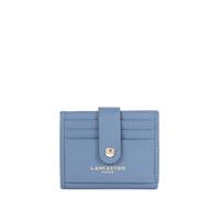 Lancaster | Dune - Porte-Cartes Cuir de Vachette Grainé Bleu givré
