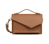 Lancaster - Élégant Sac à Main à Rabat avec Fermoir - Femme - Sacs - Brun - Taille: ONE Size