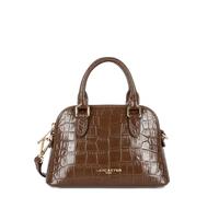 LANCASTER | Exo - Petit Sac demi lune Cuir de Vachette Grainé Vison