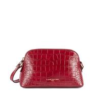 LANCASTER | Exo - Sac demi lune Cuir de Vachette Grainé Carmin