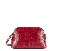 LANCASTER | Exo - Sac demi lune Cuir de Vachette Grainé Carmin