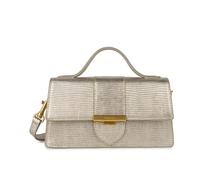Lancaster, Femme, Sacs, Beige, Taille: ONE Size Sac Croco Baguette Ily Champagne
