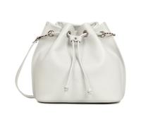 Lancaster, Femme, Sacs, Blanc, Taille: ONE Size Sac à cordon Alba Double Gris Clair