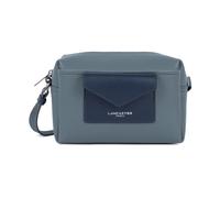Lancaster Sac Trotteur Maya Double Kba Cuir Bleu Givré